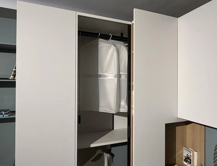 Cameretta letto singolo Clever Seta
