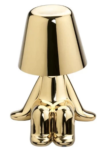 Lampada da tavolo Qeeboo Golden Brothers