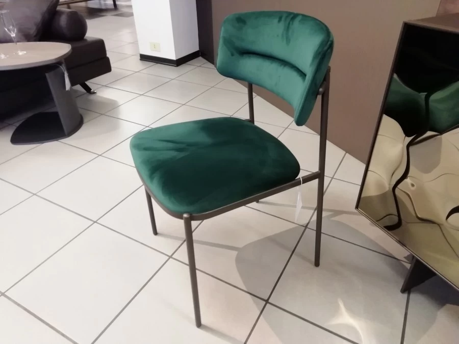 Sedia senza braccioli Ozzio Ego  S022