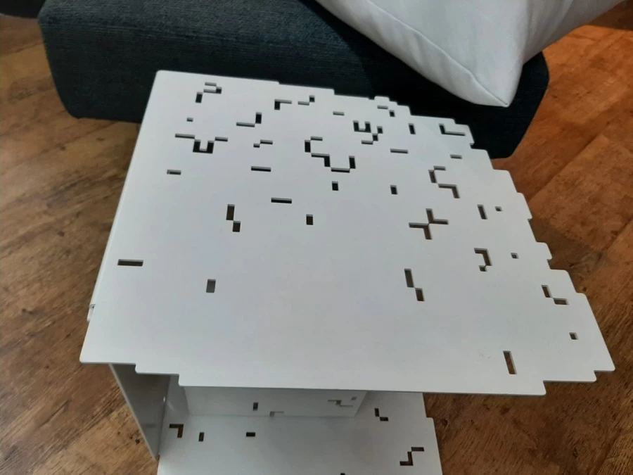 Tavolino quadrato B&B Italia Digitable