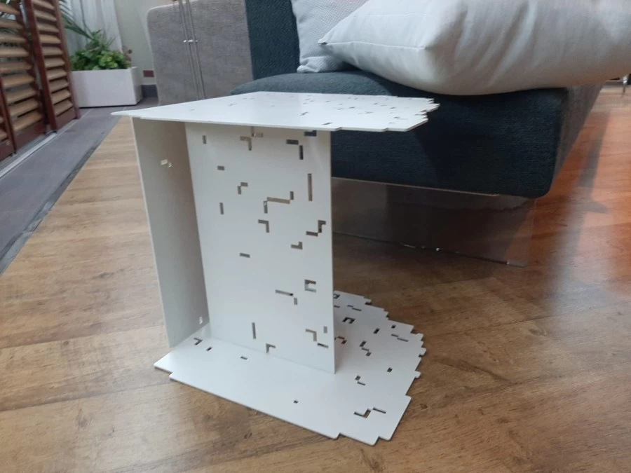 Tavolino quadrato B&B Italia Digitable