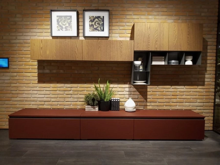 Soggiorno componibile Lube Immagina Head Living