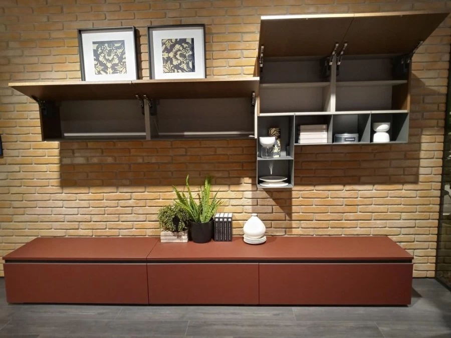 Soggiorno componibile Lube Immagina Head Living
