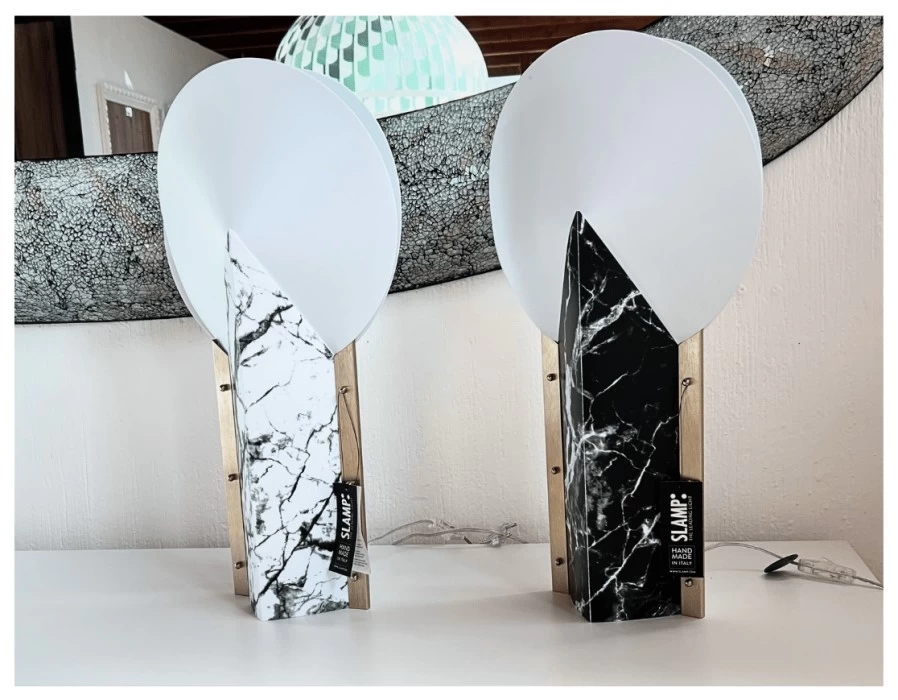 Lampada da tavolo Slamp MOON 25° anniversary.