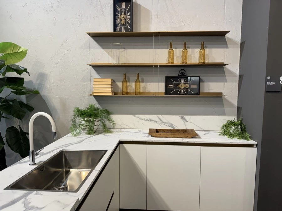 Cucina con penisola Scavolini Delinea