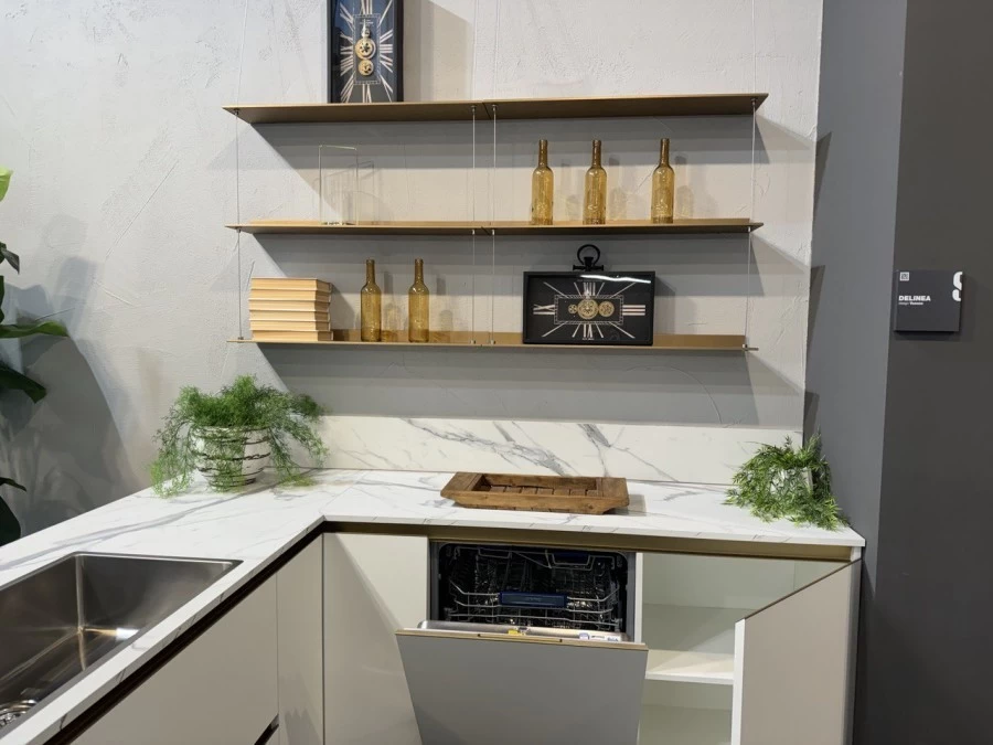 Cucina con penisola Scavolini Delinea