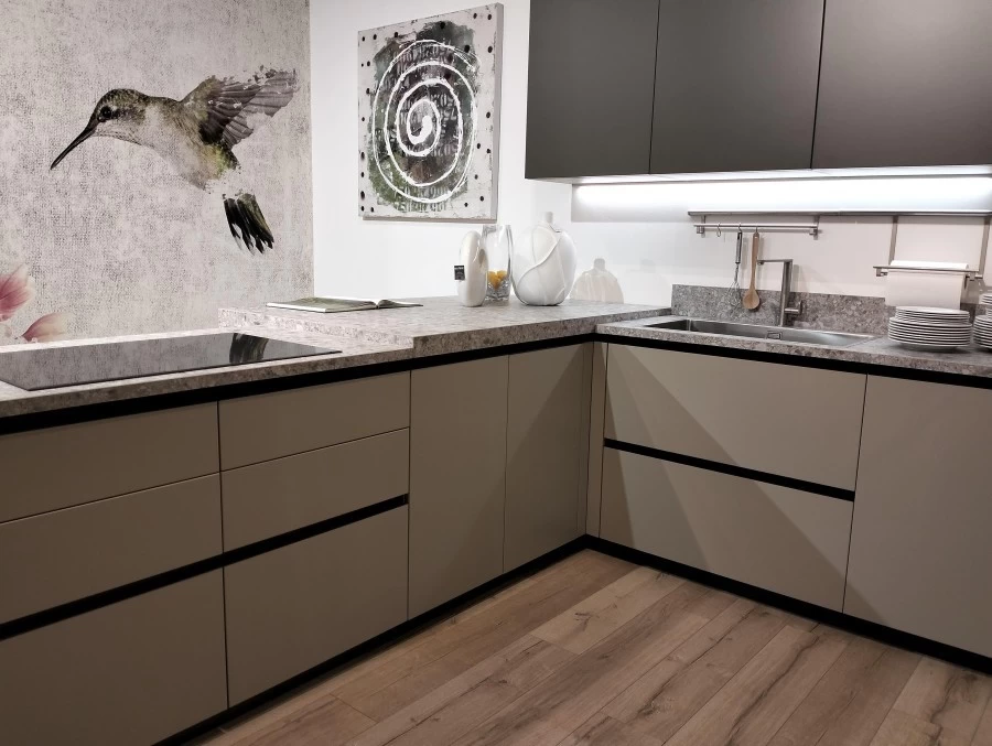 Cucina con penisola Scavolini Delinea