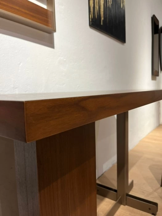 Consolle Comosette Balance con specchio e sedia