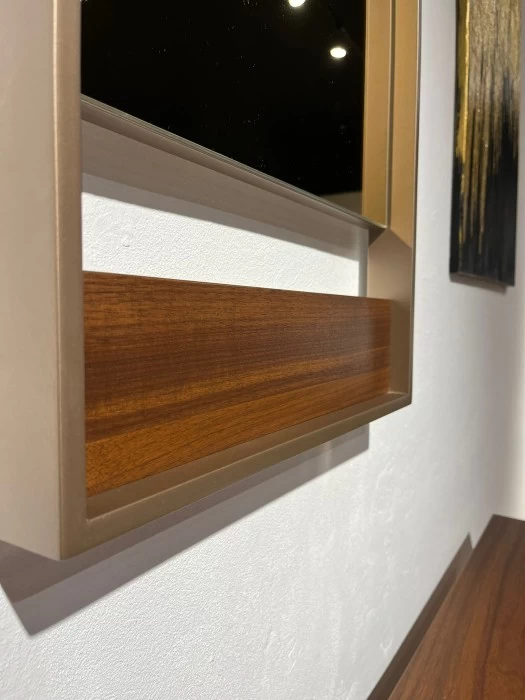 Consolle Comosette Balance con specchio e sedia