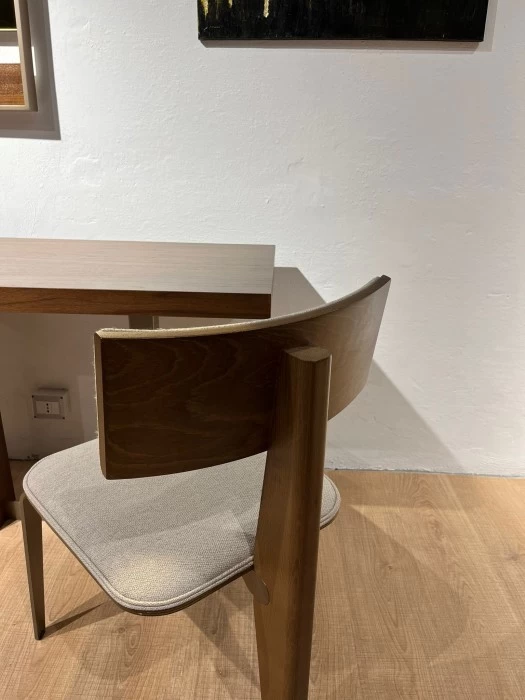 Consolle Comosette Balance con specchio e sedia