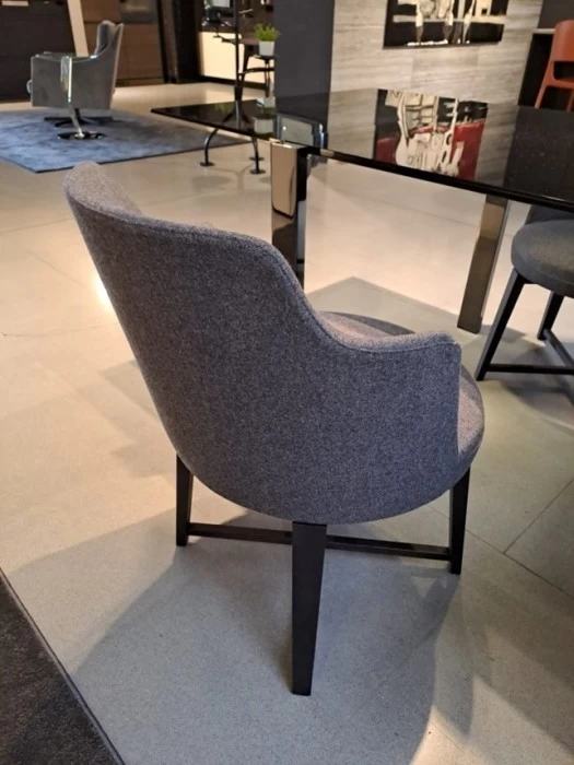 Sedia con braccioli Flexform Hera