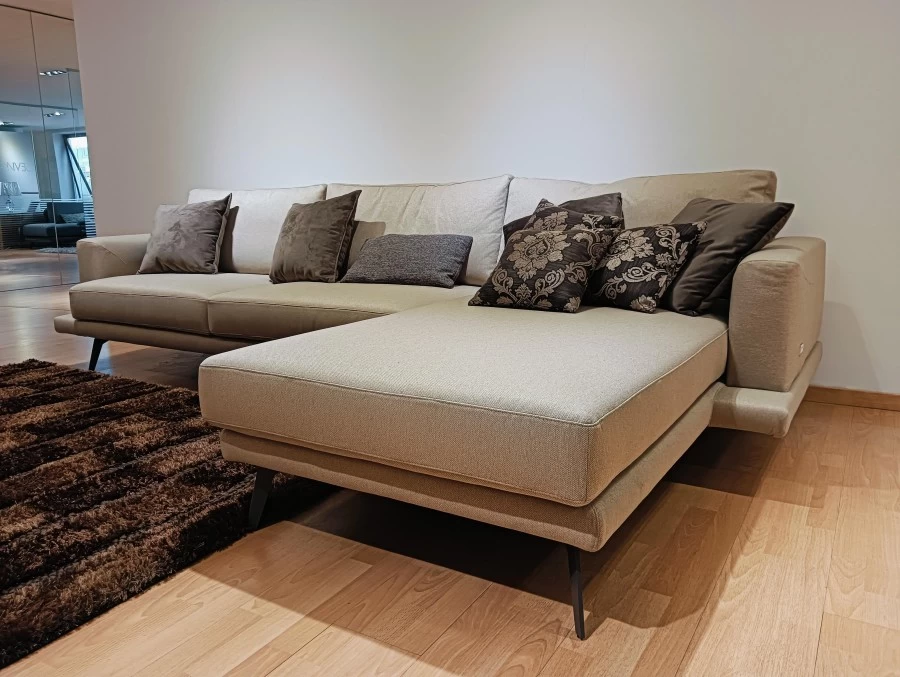 Divano Chaise-longue Doimo Salotti Philip 77