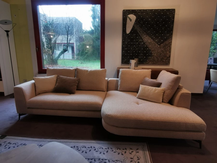Divano Chaise-longue Astor Valmori FOSTER