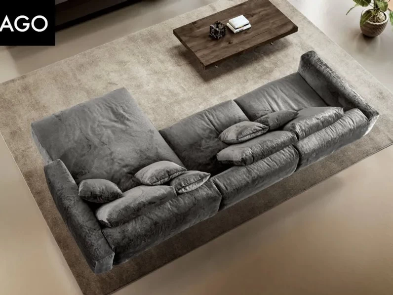 Divano Chaise-longue Lago AIR SOFT