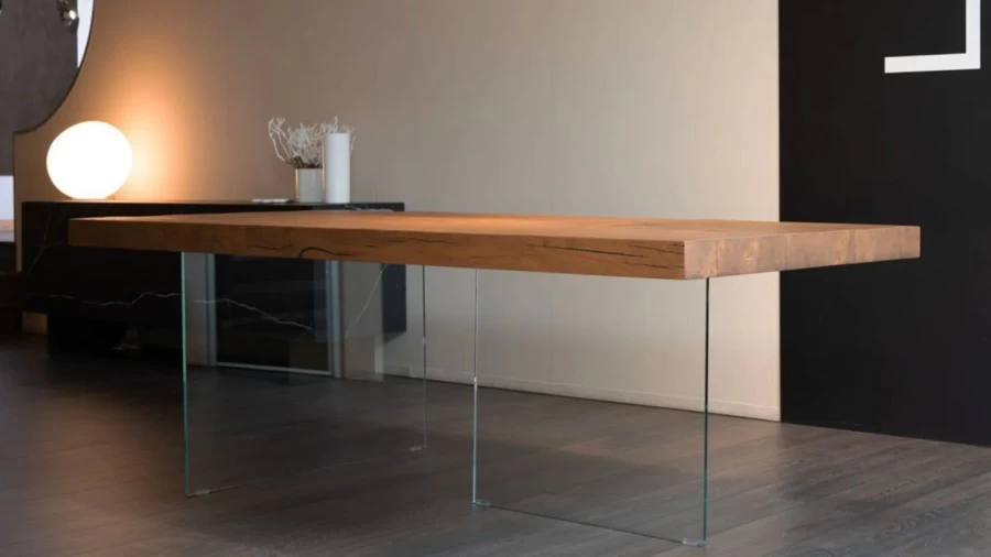 Tavolo rettangolare Lago AIR fisso 220x100