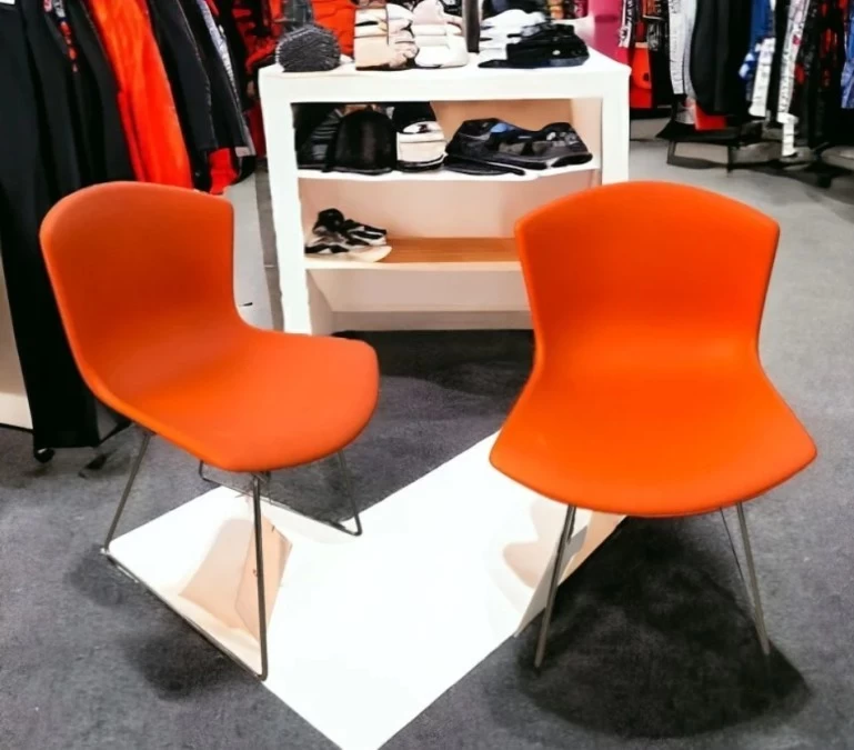 Sedia senza braccioli Knoll Bertoia