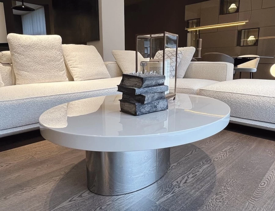 Tavolino ovale Minotti Raymond