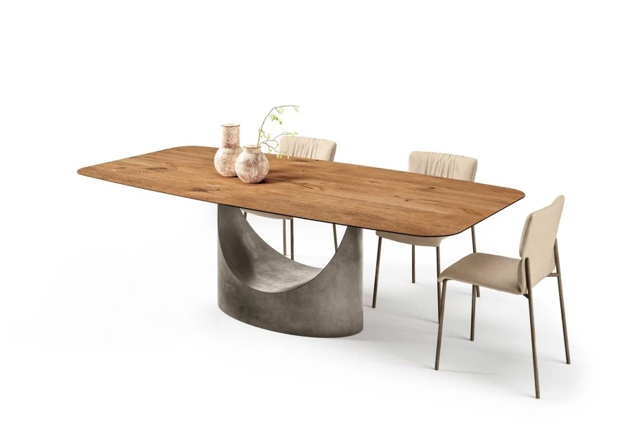 Tavolo rettangolare Lago U Table sagomato 220x120
