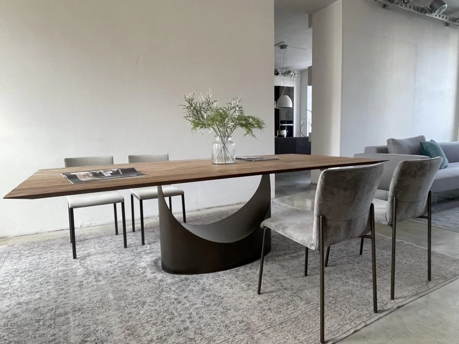 Tavolo rettangolare Lago U Table sagomato 220x120