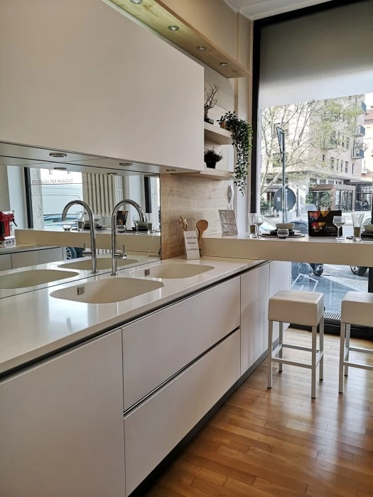 Cucina con Isola Hacker Systemat AV 6000