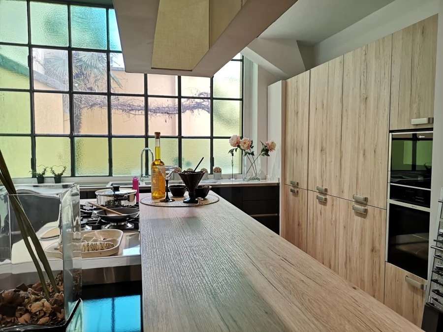 Cucina con Isola Hacker AV 4030 + Bali