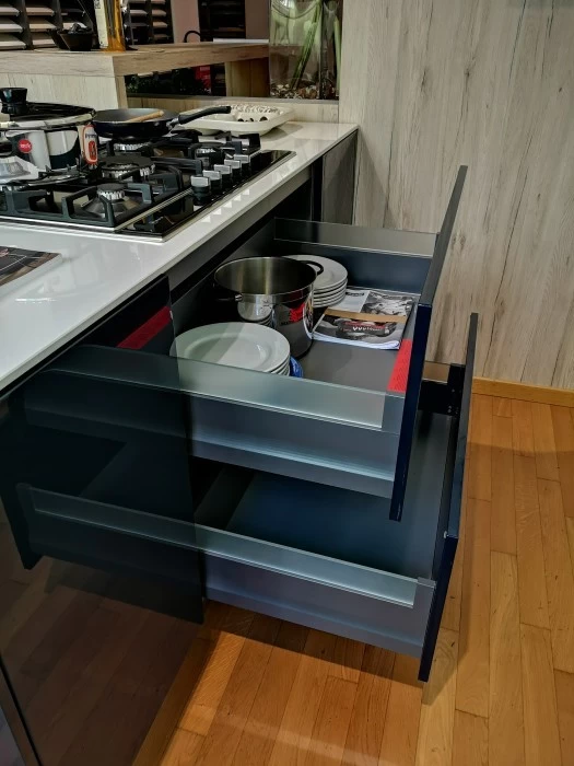 Cucina con Isola Hacker AV 4030 + Bali