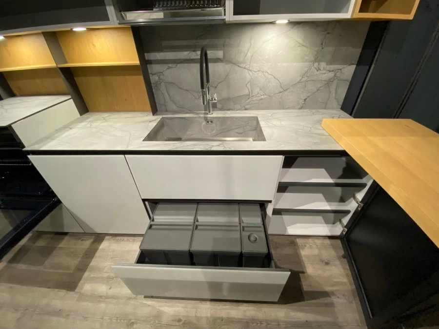 Cucina con Isola Arredo3 GLASS