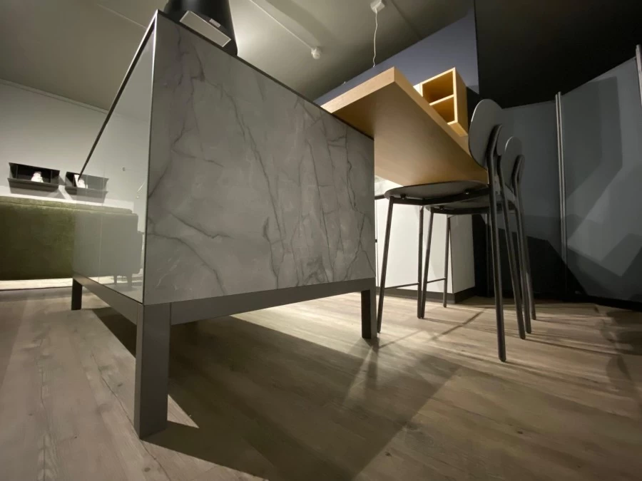 Cucina con Isola Arredo3 GLASS