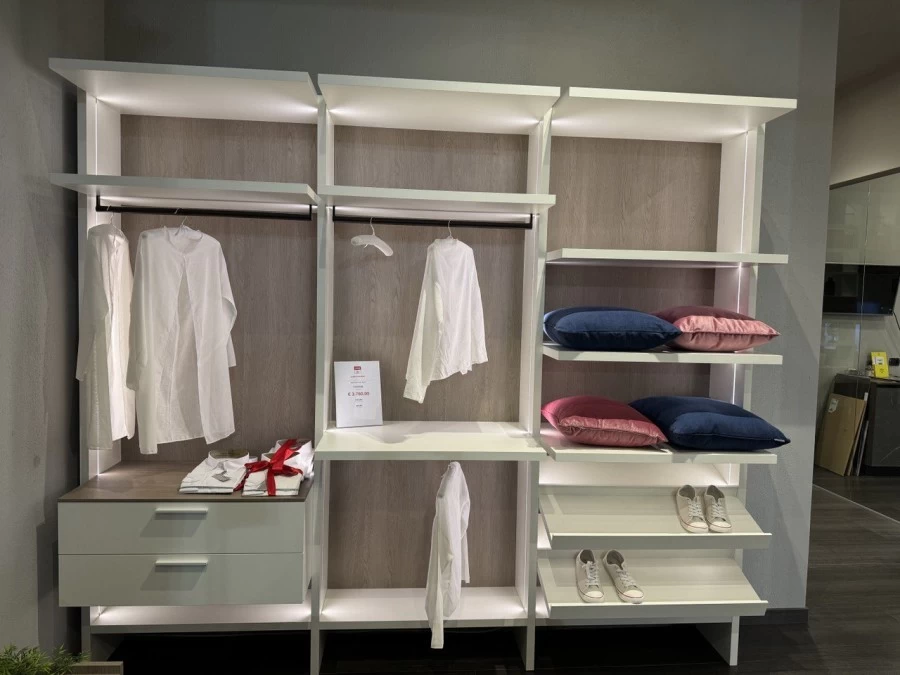 Cabina armadio Scavolini Parete fluida
