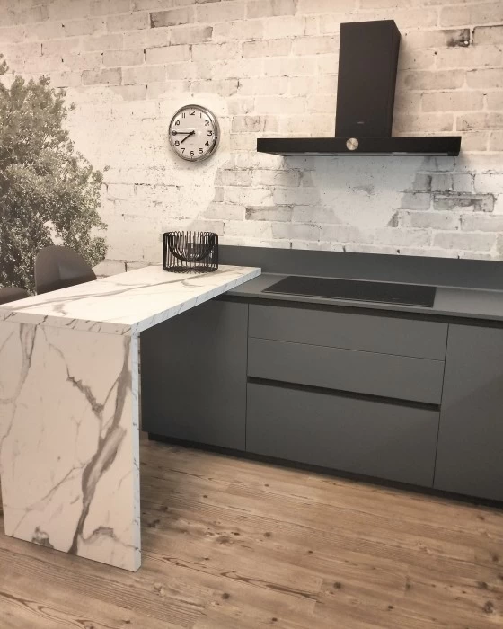 Cucina angolare Scavolini Delinea Fenix