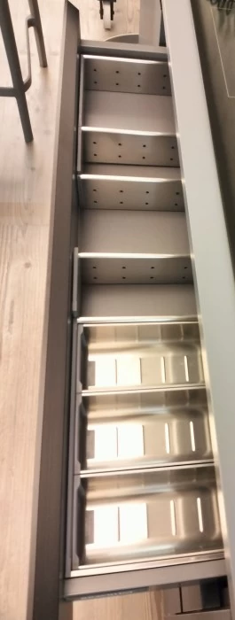 Cucina angolare Scavolini Delinea Fenix
