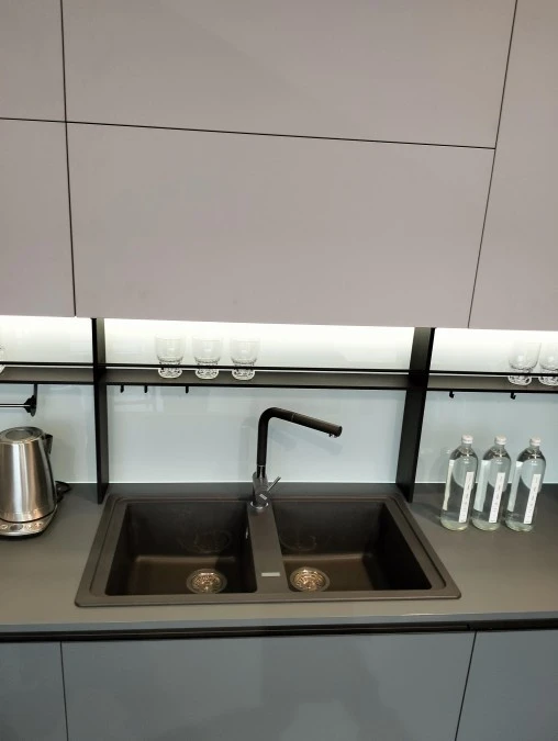 Cucina angolare Scavolini Delinea Fenix