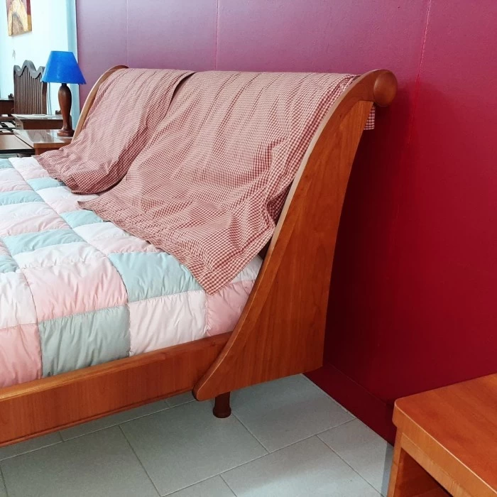 Letto con gruppo Giorgetti Ciliegio