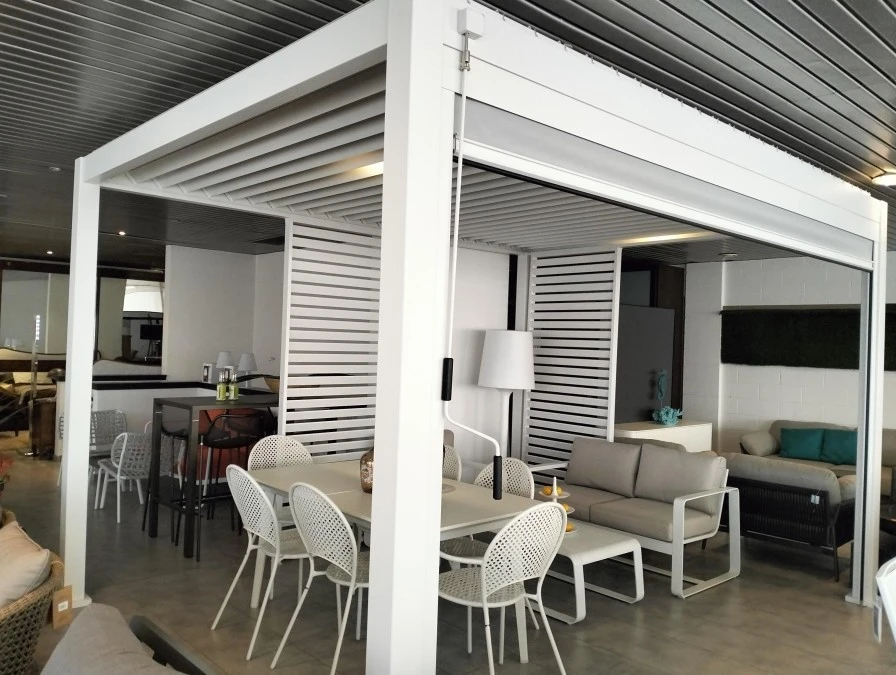 Pergolato Bizzotto Ocean 3x4 Bianca o Antracite