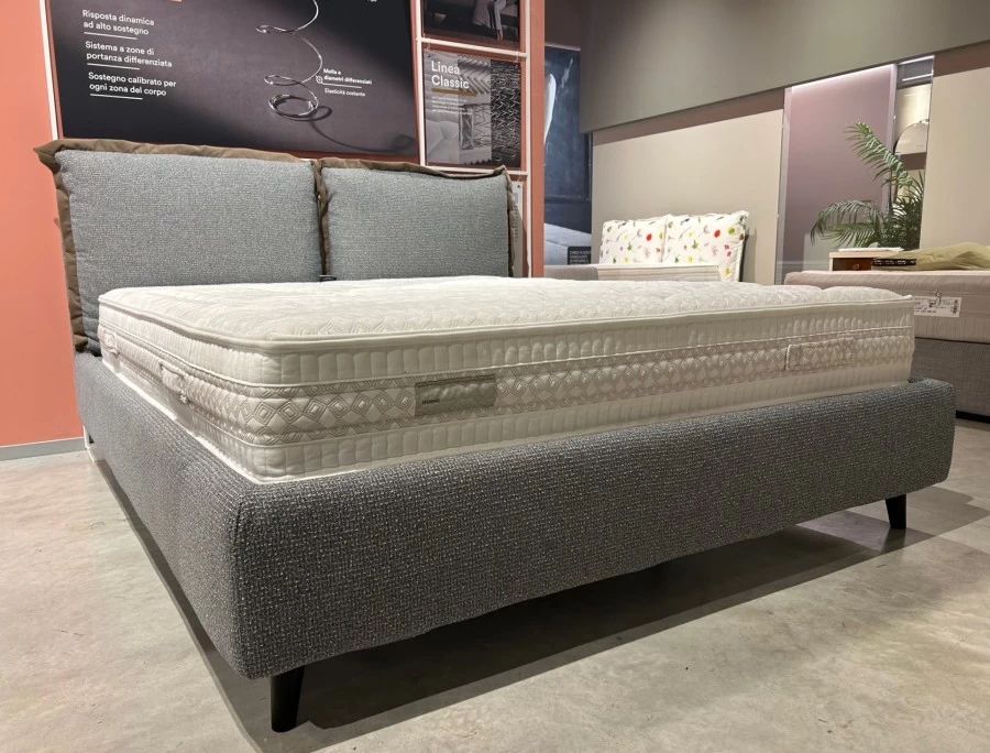 Letto matrimoniale con contenitore Samoa Wisp Compatto
