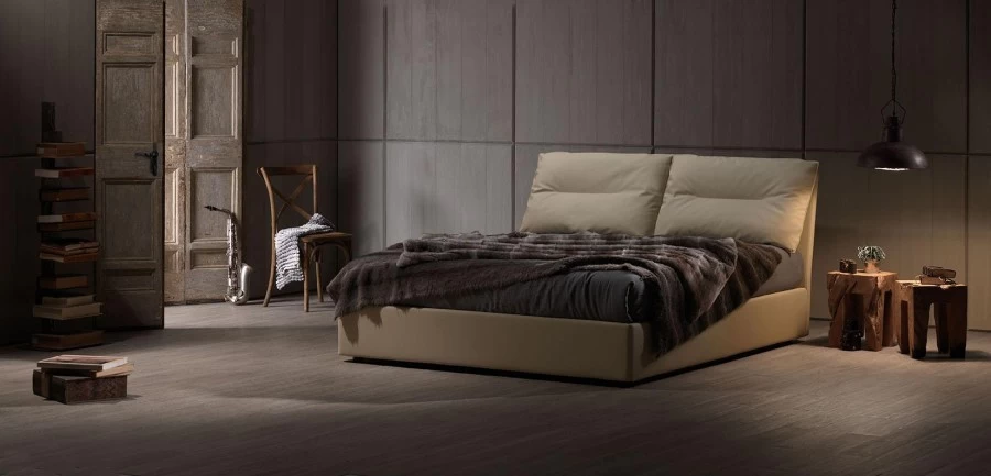 Letto matrimoniale con contenitore Excò Night Babola