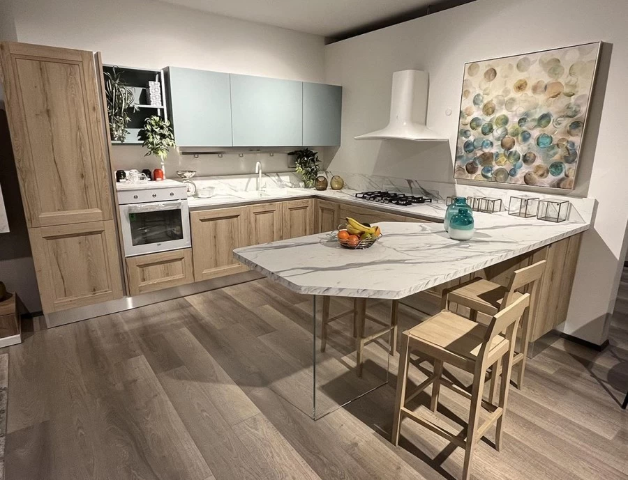 Cucina con penisola Artec Riviera