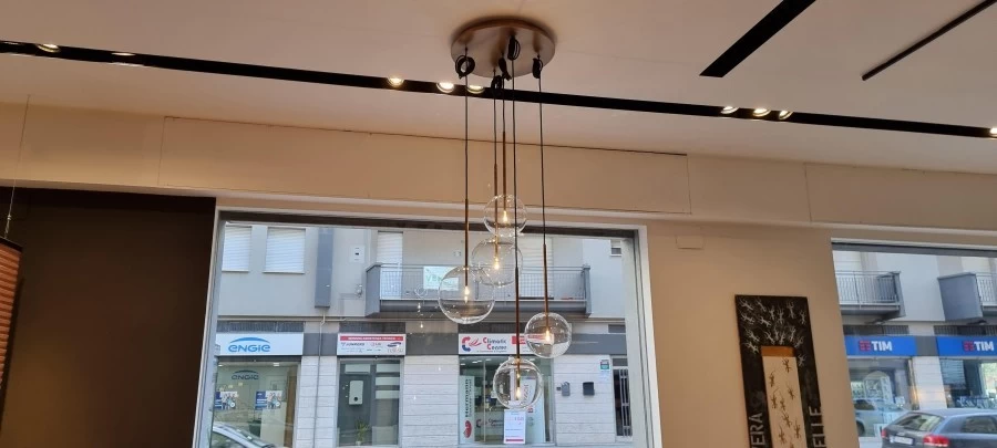 Lampada sospesa Gallotti & Radice BOLLE SOLA