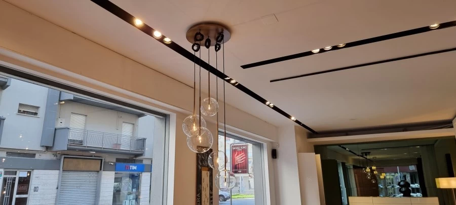Lampada sospesa Gallotti & Radice BOLLE SOLA