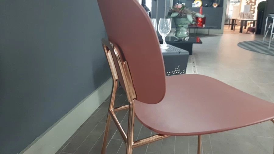 Sedia senza braccioli Infiniti Tondina