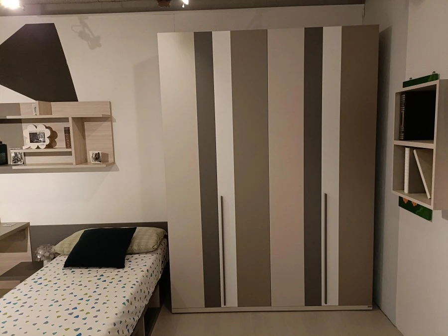 Cameretta letto singolo Doimo Cityline Qik Light