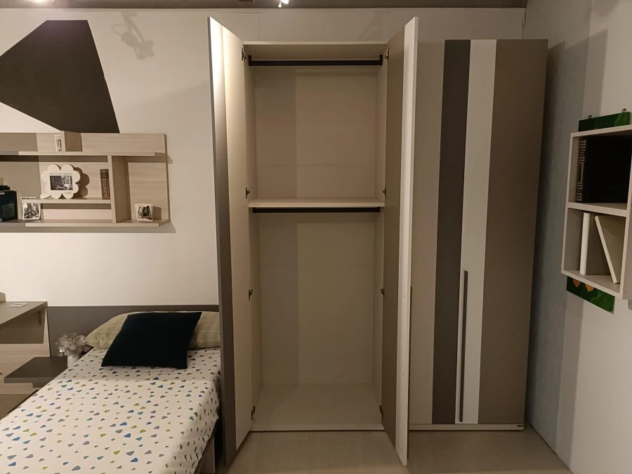 Cameretta letto singolo Doimo Cityline Qik Light
