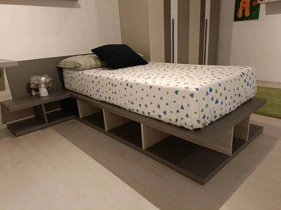 Cameretta letto singolo Doimo Cityline Qik Light