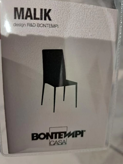 Sedia senza braccioli Bontempi Sedia modello MALIK