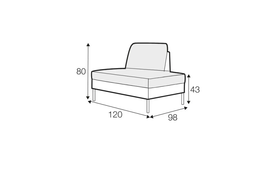 bench right / or left