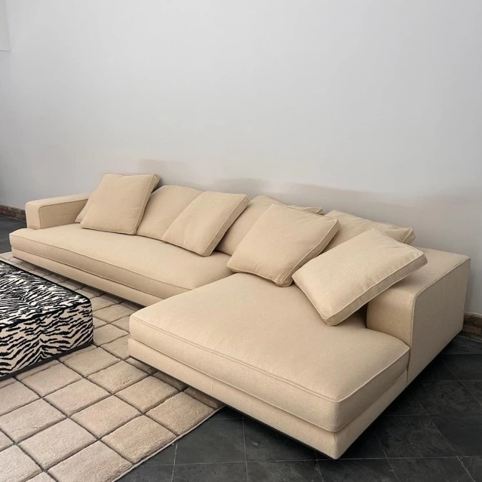 Divano Chaise-longue Maxalto Arbiter