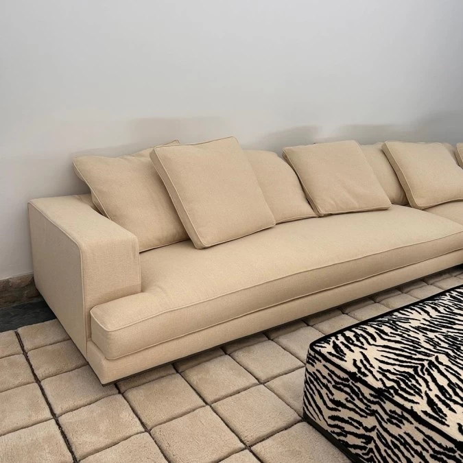 Divano Chaise-longue Maxalto Arbiter