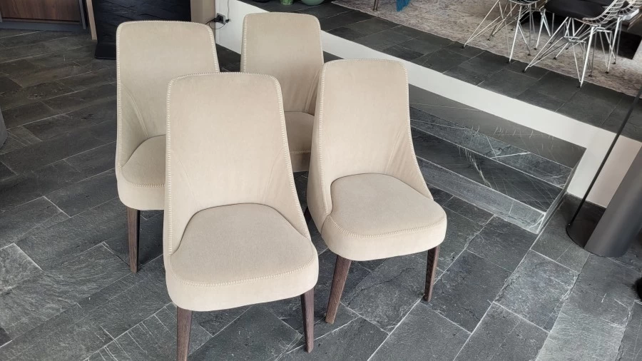 Poltroncina Maxalto Febo ( set 4 sedie )