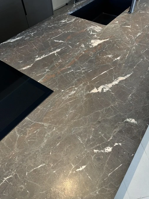 Cucina con Isola Poliform Artex e Phoenix