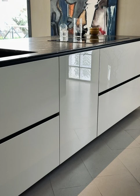 Cucina con Isola Poliform Artex e Phoenix